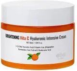 Dearboo Brightening Vita C Hyaluronic Intensive Cream крем для лица осветляющий с витамином C 50 г, корейский крем с витамином C и гиалуроновой кислотой — фото 1