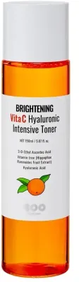 Dearboo Brightening Vita C Hyaluronic Intensive Toner тонер для лица осветляющий с витамином C 150 мл, тоник с гиалуроновой кислотой