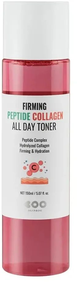 Dearboo Firming Peptide Collagen All Day Toner тоник для лица с пептидами и коллагеном 150 мл, укрепляющий, для ежедневного ухода