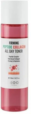 Dearboo Firming Peptide Collagen All Day Toner тоник для лица с пептидами и коллагеном 150 мл, укрепляющий, для ежедневного ухода