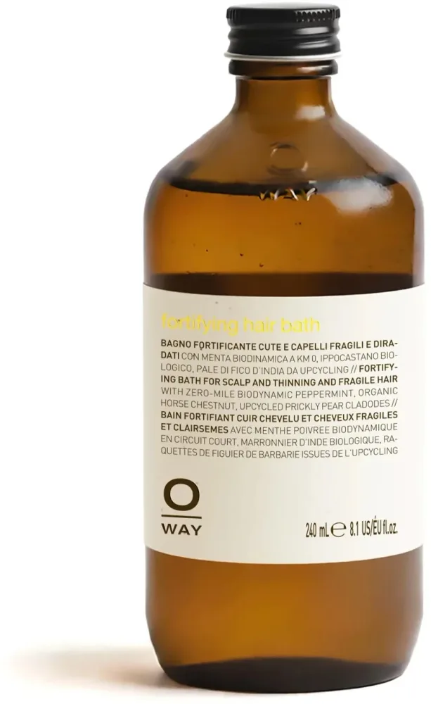 Шампунь укрепляющий для кожи головы, тонких и ломких волос Oway Fortifying Hair Bath, 240 мл