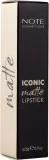 Помада для губ Note Iconic Matte Lipstick матовая, 3,25 г, оттенок 101 — фото 4