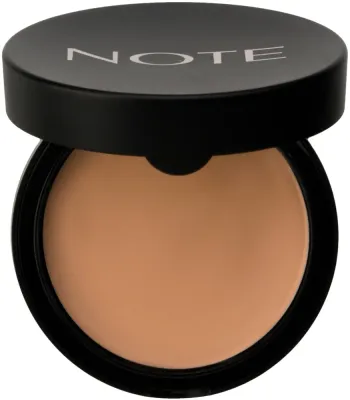 Кремовая пудра для лица Note Luminous Silk Cream Powder, со спонжем, 10 г, оттенок 03 - Medium Beige