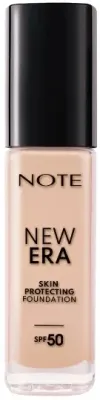 Тональная основа Note New Era Skin Protecting Foundation для лица, 30 мл, оттенок 100
