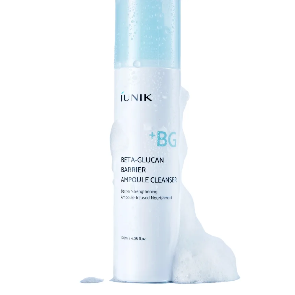Гель для умывания лица iUNIK Beta Glucan Barrier Ampoule Cleanser