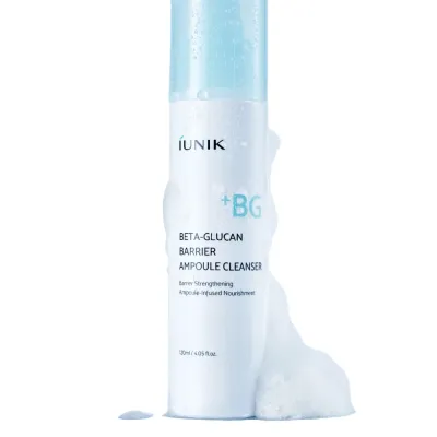 Гель для умывания лица iUNIK Beta Glucan Barrier Ampoule Cleanser
