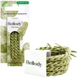 Резинки для волос Bellody Original Hair Ties Natural Olive оливковые, 4 шт — фото 2
