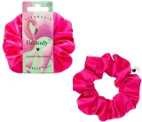 Резинка для волос Bellody Original Satin-Scrunchie Pink Flamingo атласная, 1 шт — фото 2