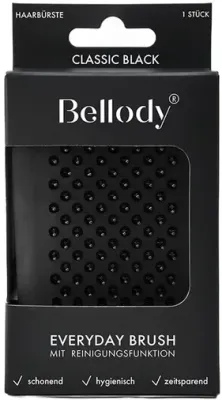 Щётка для волос Bellody Brushes Everyday Brush Classic Black, 1 шт