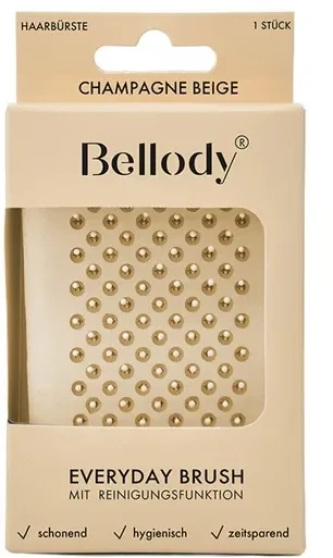 Щётка для волос Bellody Brushes Everyday Brush Champagne Beige, 1 шт