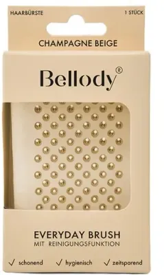 Щётка для волос Bellody Brushes Everyday Brush Champagne Beige, 1 шт