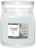 Свеча ароматическая Yankee Candle Snow Kissed Pine в банке, 110 г, 368 г и, 110 г / 368 г / 567 г — фото 2