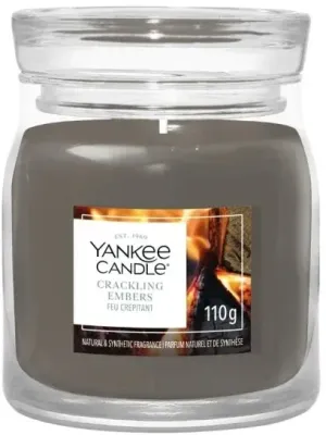 Ароматическая свеча в банке Yankee Candle Crackling Embers, 110 г