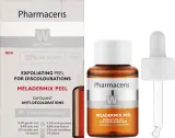 Pharmaceris W Meladermix Peel пилинг для лица отшелушивающий против пигментных пятен, с молочной, гликолевой и миндальной кислотами, 30 мл — фото 2