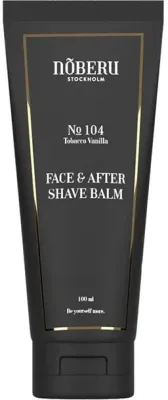 Бальзам для лица и после бритья Noberu Of Sweden №104 Tobacco Vanilla Face After Shave Balm, 100 мл