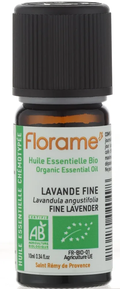 Эфирное масло BIO «Лаванда узколистная» Florame Fine Lavender Organic Essential Oil, 10 мл