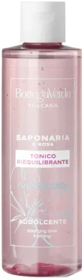 Bottega Verde Saponaria Balancing Soothing Refreshing Toner тоник для лица очищающий освежающий успокаивающий 200 мл