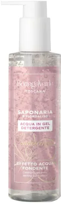 Bottega Verde Saponaria Cleansing Gel Water гель мицеллярный для лица для снятия макияжа и умывания 200 мл