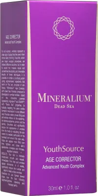 Mineralium Youth Source Age Corrector Advanced Youth Complex антивозрастная сыворотка-корректор для лица с пептидами 30 мл, против морщин
