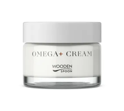 Wooden Spoon Omega+ Rescue Facial Cream крем для лица питательный с омега-кислотами 50 мл, веганский крем с облепихой для сухой кожи