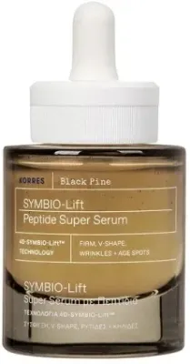 Сыворотка для лица Korres Black Pine Symbio-Lift Peptide Super Serum с пептидами, 30 мл