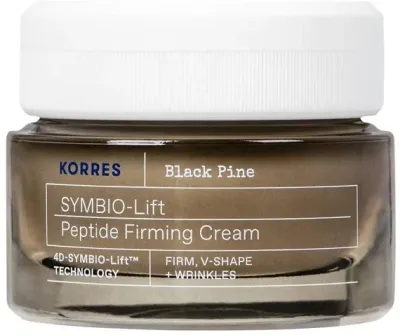 Крем для лица Korres Black Pine Symbio-Lift Peptide Firming Cream укрепляющий, лифтинг, 40 мл
