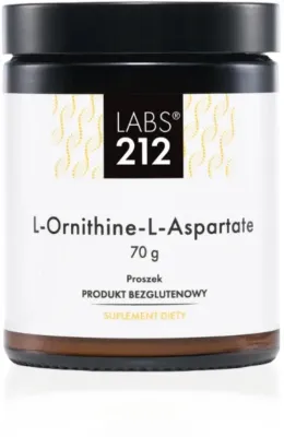L-аспарагинат L-орнитина Labs212 L-Ornithine-L-Aspartate, биологически активная добавка, 70 г