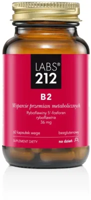 БАД витамин B2 R-5′-P и рибофлавин Labs212 Vitamin B2 R-5′-P + Riboflavin, 60 шт
