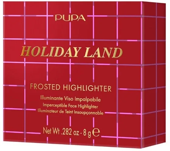 Хайлайтер для лица Pupa Holiday Land Frosted Highlighter, 8 г, оттенок 001