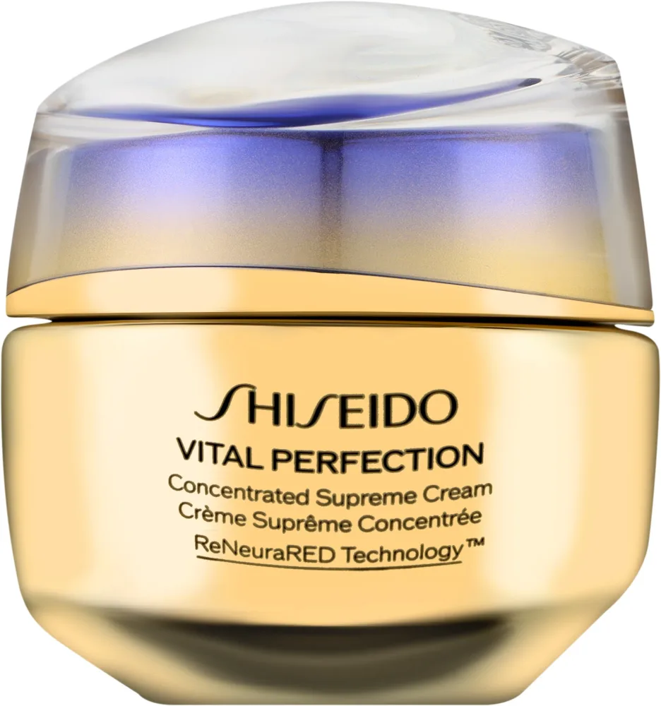 Shiseido Vital Perfection Concentrated Supreme Cream крем для лица концентрированный для зрелой кожи 50 мл антивозрастной питательный