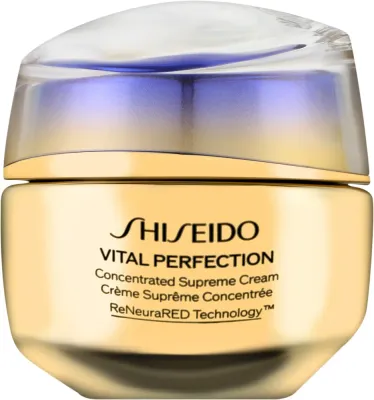 Shiseido Vital Perfection Concentrated Supreme Cream крем для лица концентрированный для зрелой кожи 50 мл антивозрастной питательный