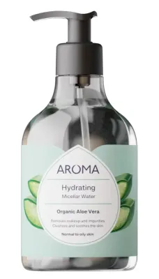 Мицеллярная жидкость для лица Aroma Hydrating Micellar Water увлажняющая, 360 мл