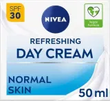 Крем для лица Nivea Refreshing Day Cream SPF 30 дневной, освежающий, 50 мл — фото 1