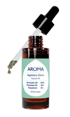 Масло для лица Aroma Ageless Glow Facial Oil, придающее сияние, 30 мл
