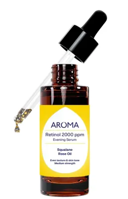 Сыворотка для лица Aroma Retinol Evening Serum регенерирующая, ночная, с ретинолом 0,2%, 30 мл