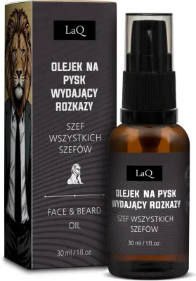 Масло для бороды и после бритья LaQ The Ultimate Boss Soothing Beard + Aftershave Oil успокаивающее, 30 мл