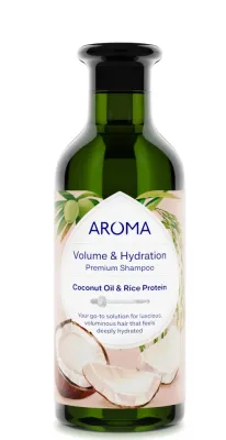 Шампунь Aroma Volume + Hydration Premium Shampoo для волос «Объём и увлажнение», 360 мл