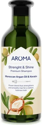 Шампунь Aroma Strength + Shine Premium Shampoo для волос «Сила и блеск», 360 мл