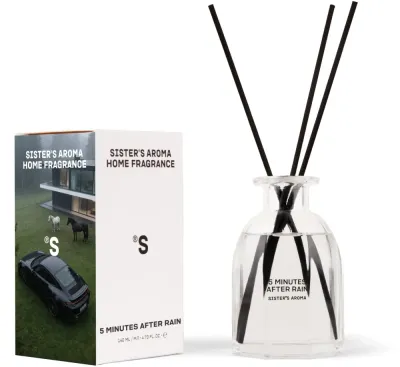 Аромат для дома Sister's Aroma Secret 5 Minutes After Rain Home Fragrance с палочками, 140 мл