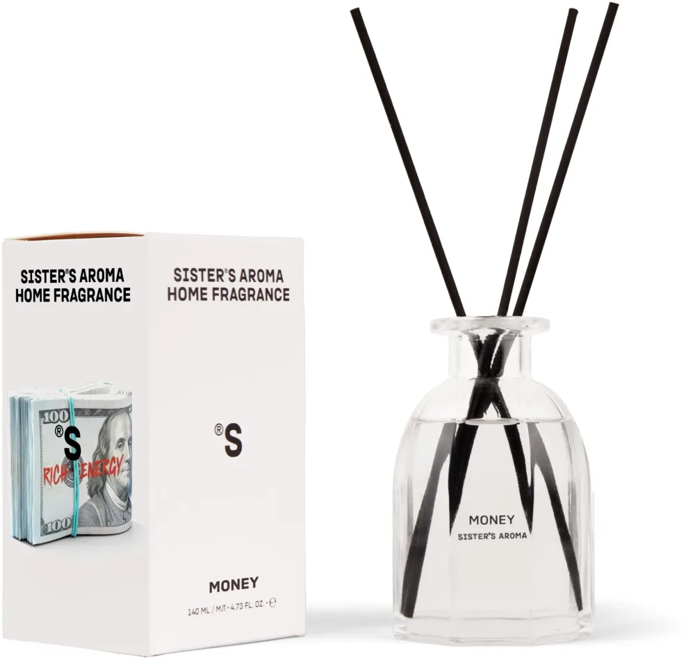 Диффузор ароматический Sister's Aroma Secret Money Home Fragrance для дома, 140 мл