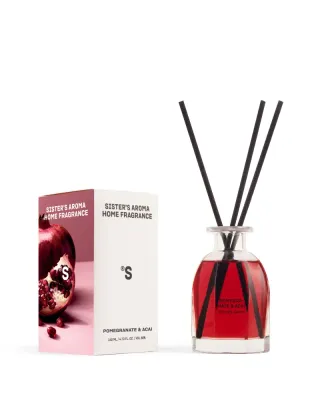 Диффузор ароматический Sister's Aroma Secret Pomegranate + Acai Home Fragrance для дома, 140 мл