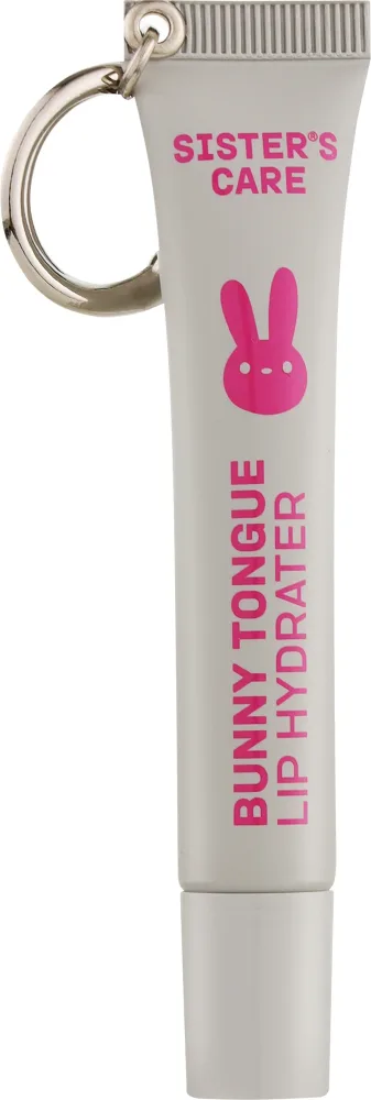 Sister's Aroma Lip Hydrater Bunny Tongue бальзам для губ оттеночный увлажняющий с гиалуроновой кислотой, с карабином, 10 мл