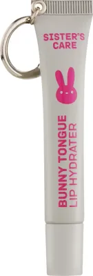 Sister's Aroma Lip Hydrater Bunny Tongue бальзам для губ оттеночный увлажняющий с гиалуроновой кислотой, с карабином, 10 мл