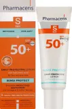 Pharmaceris S Sensi Protect Daily Protective Lotion SPF 50+ солнцезащитный лосьон для лица и области вокруг глаз, для чувствительной кожи, 50 мл — фото 2