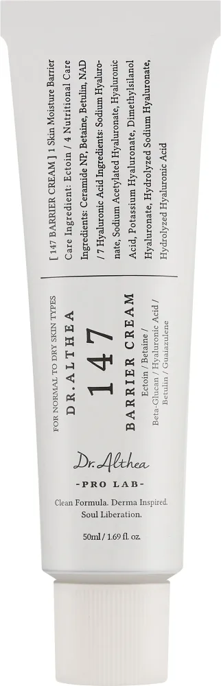 Dr Althea Dr. Althea Pro Lab 147 Skin Moisture Barrier Cream - Интенсивно успокаивающий крем для лица Dr. Althea Pro Lab 147 Skin Moisture Barrier Cream, 50 мл