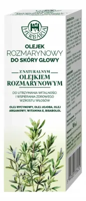 Масло для волос и кожи головы Herbaria Banfi Rosemary Oil розмариновое, 30 мл