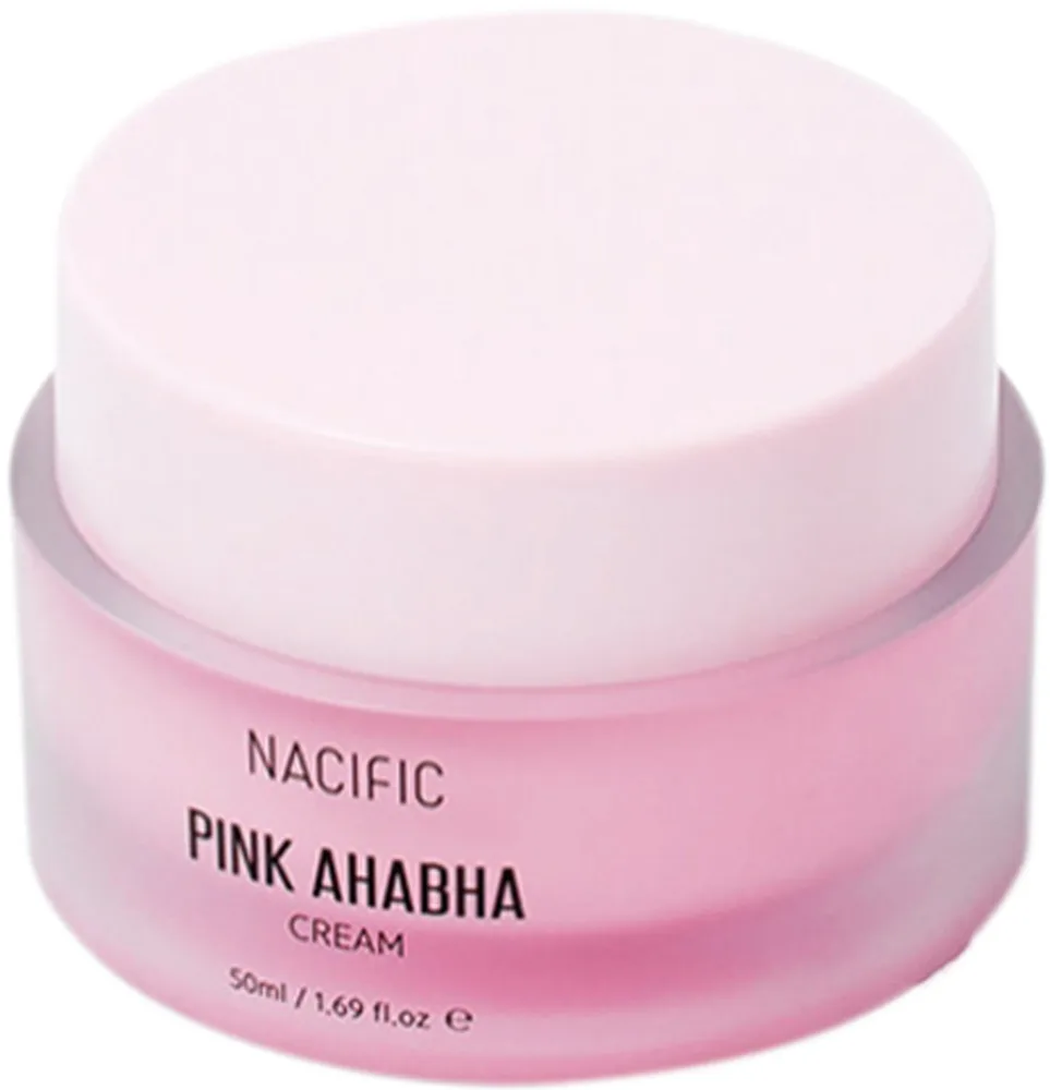 Nacific Pink AHA BHA Cream крем для лица с экстрактом арбуза, кислотами AHA BHA и ниацинамидом, корейский 50 мл