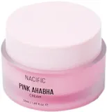 Nacific Pink AHA BHA Cream крем для лица с экстрактом арбуза, кислотами AHA BHA и ниацинамидом, корейский 50 мл — фото 1