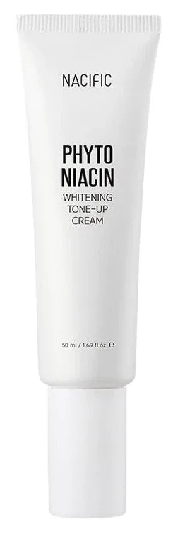 Nacific Phyto Niacin Brightening Tone-Up Cream крем для лица осветляющий, выравнивающий тон, с ниацинамидом, база под макияж, 50 мл