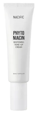 Nacific Phyto Niacin Brightening Tone-Up Cream крем для лица осветляющий, выравнивающий тон, с ниацинамидом, база под макияж, 50 мл